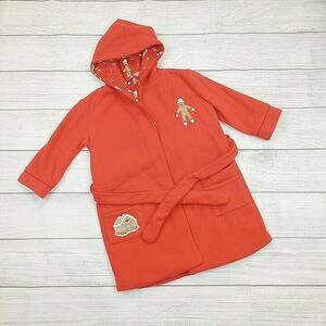 18m Nick & Nora Gingerbread Hooded Bathrobe